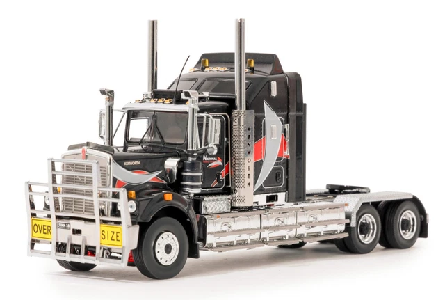 Trucks - DRAKE - Z01575 - Kenworth C509 With Sleeper In Gunmetal Grey - Foto 8