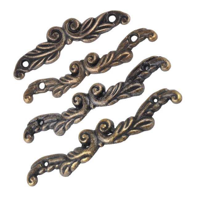 10x Antique Bronze Jewelry Box Drawer Handle Cabinet Cupboard Wardrobe Pull Knob 2