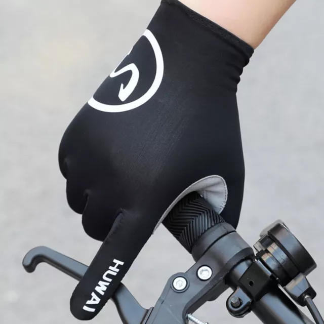 Vollfinger Fahrradhandschuhe Rutschfeste Reithandschuhe für den Sommersport (Sch