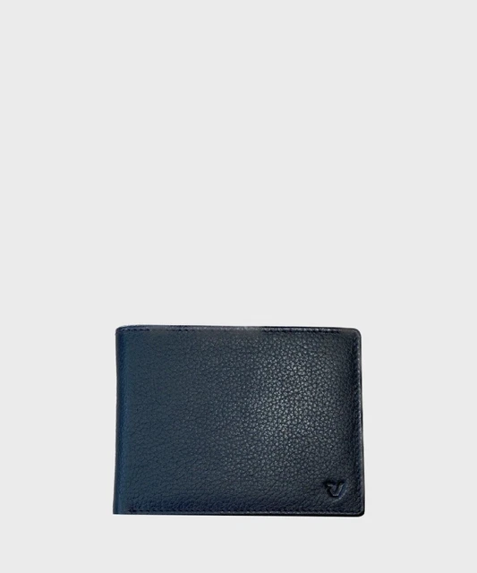 Emily & Noah Portafoglio Donna E&N Ella 64358 – Bicolore Nero, Tessuto Sintetico Vegan, Con Cerniera, Compatto