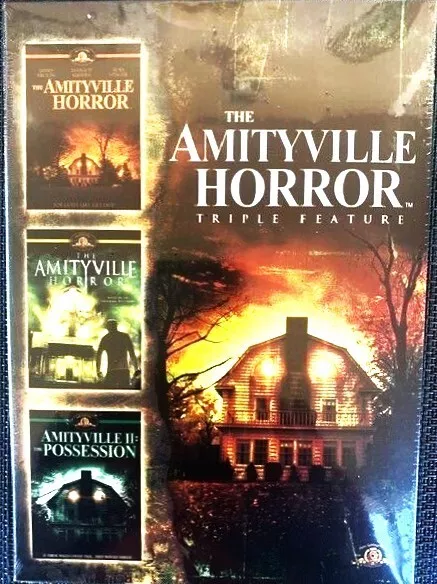 The Amityville Horror Triple Feature 3 Disc Dvd Set Brand New Sealed