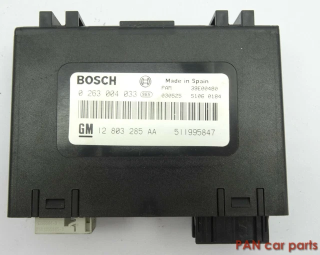 Centralina Saab 9-3 YS3F PDC sensori di retromarcia Bosch 0263004033, 12803285AA, 511