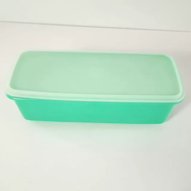 Vintage Tupperware Celery Vegetable Keeper #782-8 3 Piece Set Jadeite Green