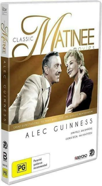 Great Expectations / Paris With Love / Quiller Memorandum DVD Alec Guinness R4