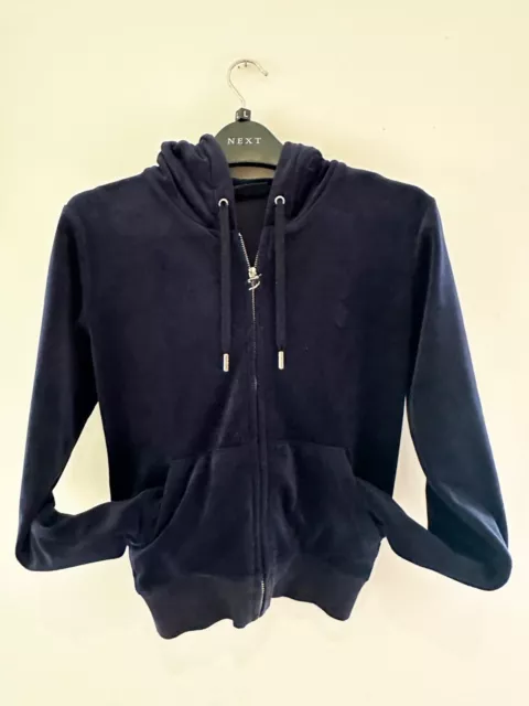 Navy Juicy Couture hoody / tracksuit top