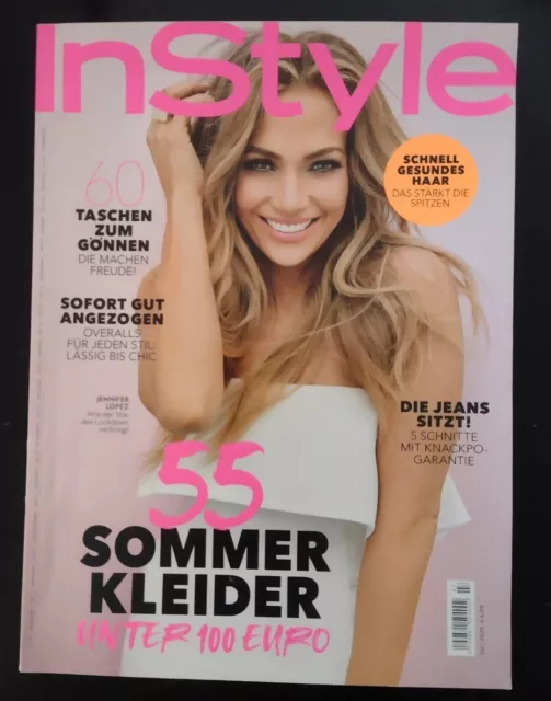 3x Zeitschrift InStyle - Julia Roberts-Jennifer Lopez- Jennifer Aniston 2020/21 3