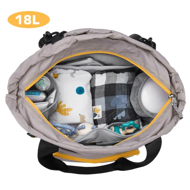 Baby Diaper Bag Mummy Maternity Nappy Backpack Multifunctional Waterproof 11