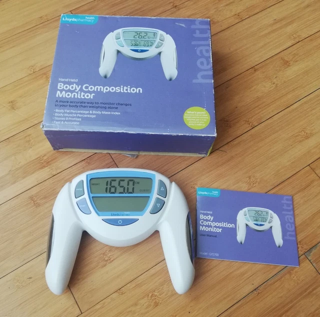 LLOYDS PHARMACY HAND Held Body Composition Monitor £11.96 PicClick UK