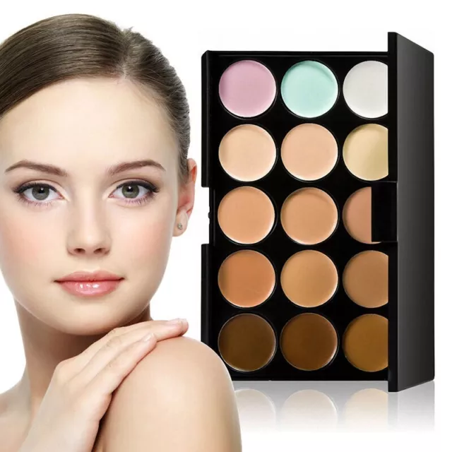 Fashionable Concealer Cream Camouflage Palette/Cover Makeup in 15 Colours