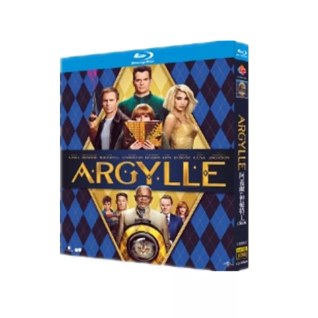 Argylle (2024) - Blu-ray Movie BD 1-Disc All Region New & Sealed