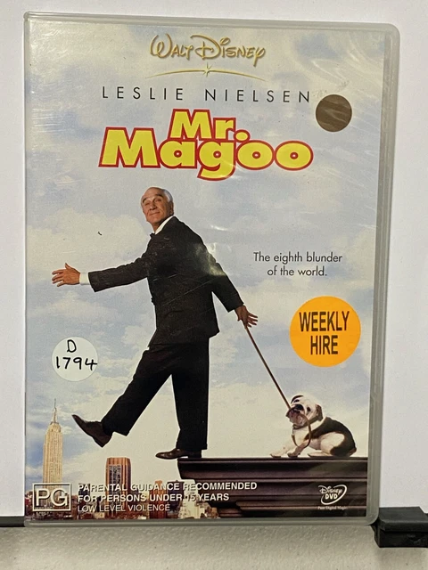 DVD - MR Magoo Leslie Nielsen Kelly Lynch Region 4 Comedy $15.95 ...