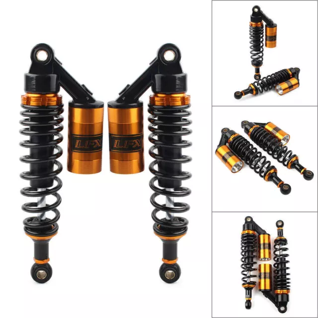 11" 280mm Motorcycle Rear Air Shock Absorber Suspension Fit Honda Yamaha