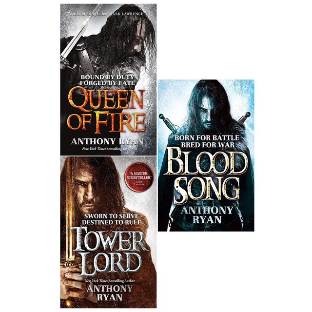 Raven's shadow series anthony collection 3 Books Collection Set Paperback NEW