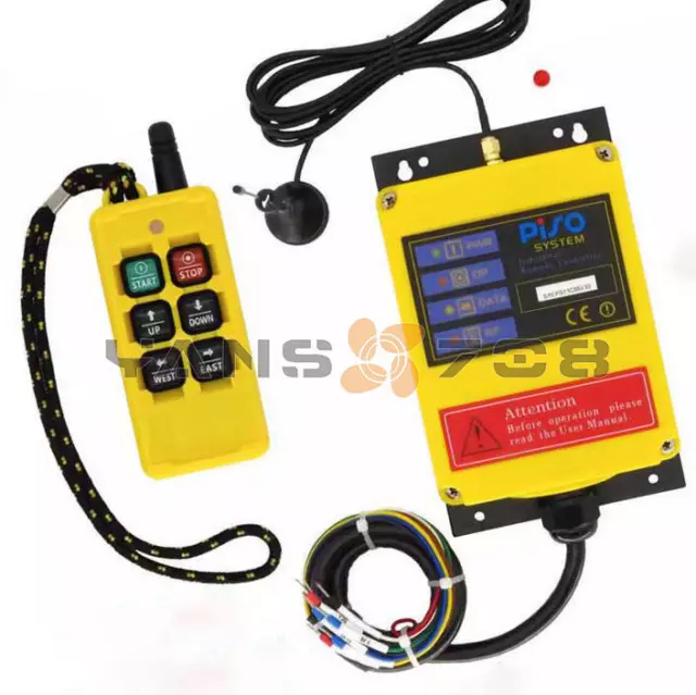 New 1PCS F6S-Y Industrial Wireless Remote Controller For Elevator Shaft 500M