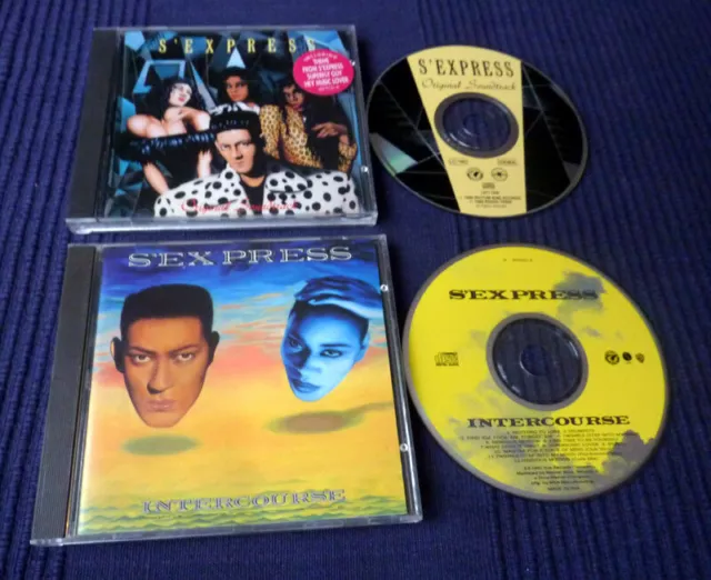 2 CDs S'EXPRESS Original Soundtrack & Intercourse Superfly Guy Hey Music Lover