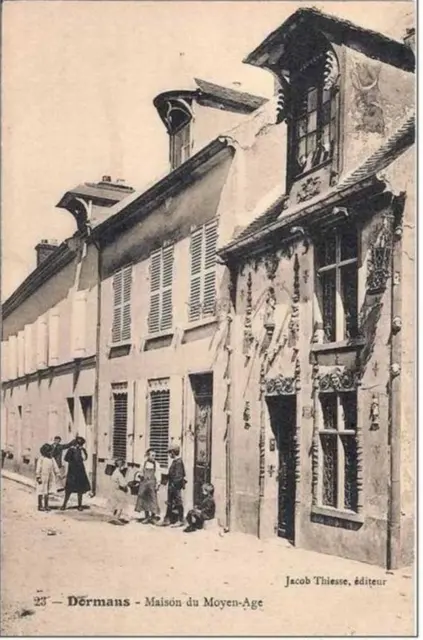 51.Dormans.maison Du Moyen Age.
