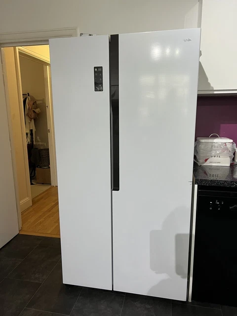 LOGIK LNFD55X20 FREESTANDING Fridge Freezer Inox 225.00