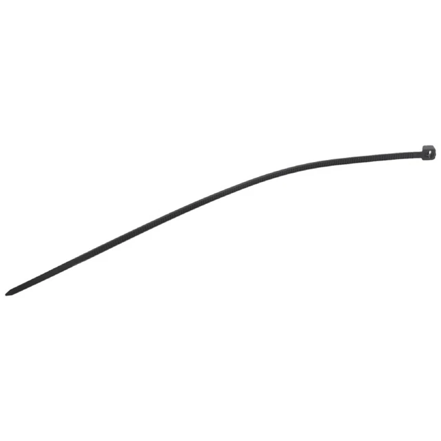 100 pz Nero 150 x 1.8mm nylon di avvolgimento del legame V9C8