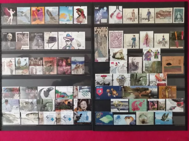 briefmarken portugal lot bedarfsgestempelt   (M/03)