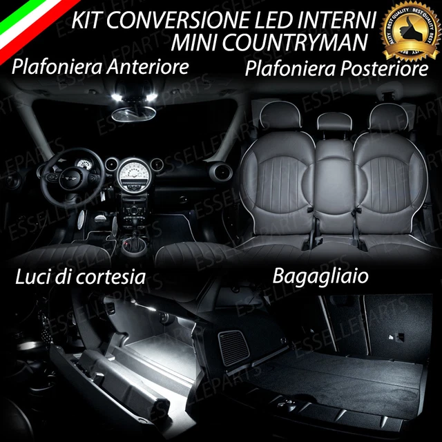 Lampadine Led Per Interni Per SMART Fortwo II W451 Bianche 6000k Brillante Plug E Play - Foto 4