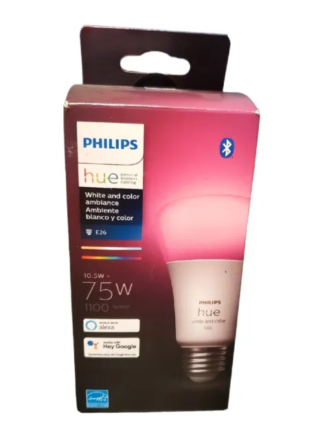 Philips Hue 563254 75W Smart LED Bulb