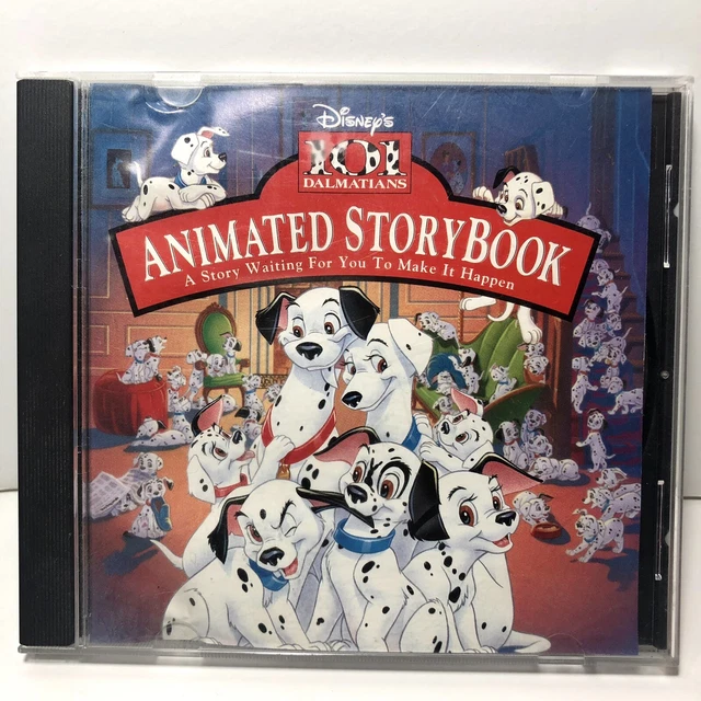 Les 101 Dalmatiens – Livre Animé Interactif PC – Jeu Famille/enfants – Promo Packard Bell