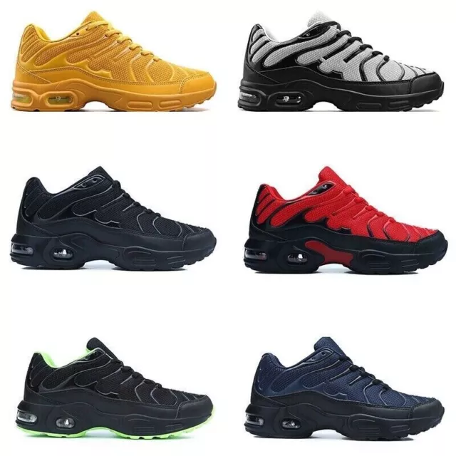 Scarpe Da Corsa Assorbenti Da Uomo Shock Casual Lacci Palestra Walking Taglia Sport