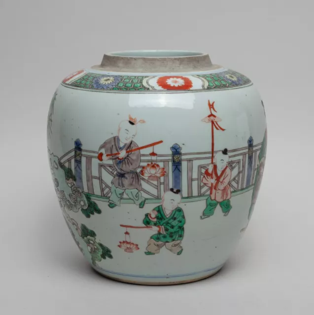 Large Chinese Antique Porcelain Jar