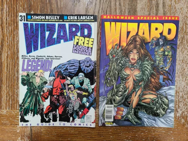 Wizard Witchblade November 1996 & Legend March 1994