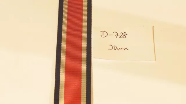 Ordensband Eisernes Kreuz 2.Klasse 30mm breit 0,5m D728 (1m9,80)