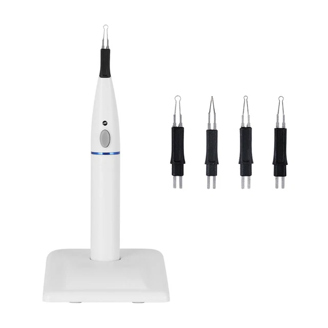 Dental Gutta Percha Wireless Tooth Gum Cutter Dissolved Breaker Cutter 4 Tips