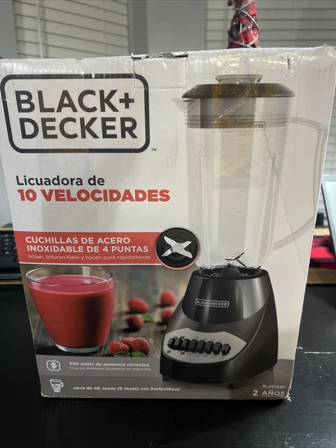 Licuadora black and decker crush master 2 velocidades top 550 watts
