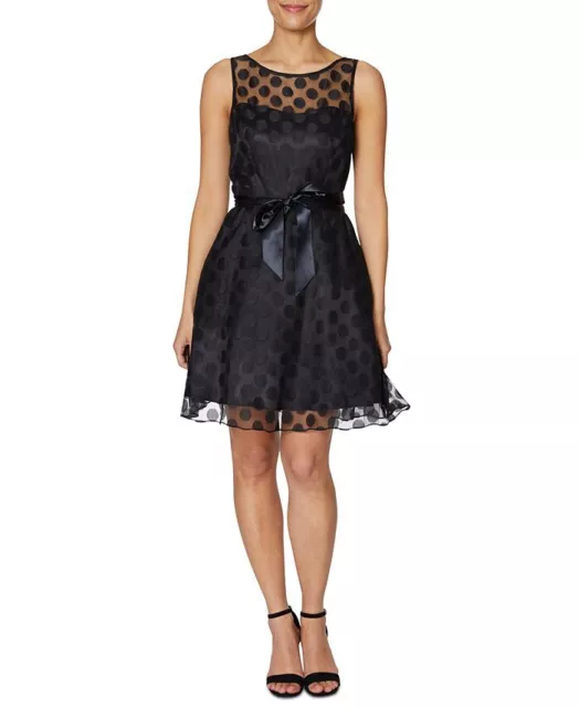 BETSEY JOHNSON GIRL'S Above the Knee Fit Flare Party Dress Black Size 0 ...
