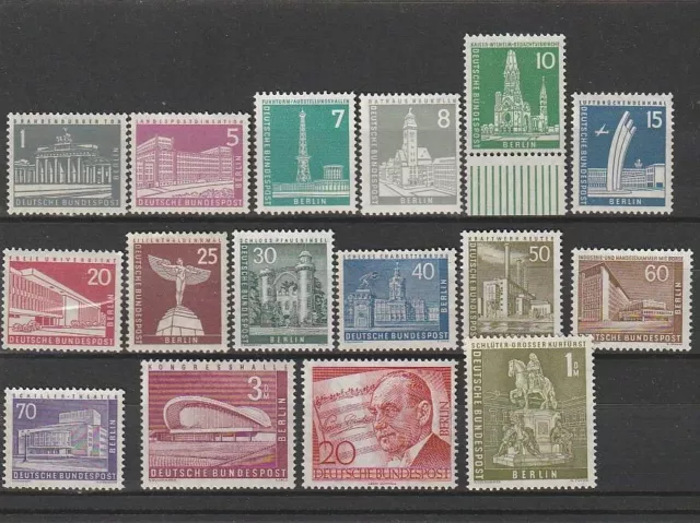 ALLEMAGNE BERLIN lot timbres NEUFS BON ETAT