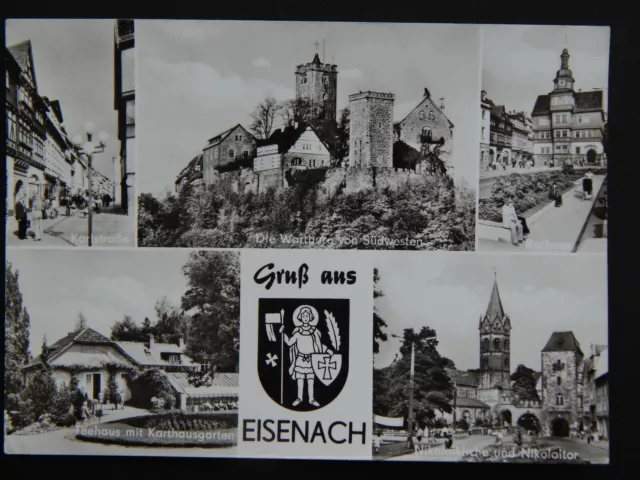 Ansichtskarte Eisenach, gelaufen, 1983