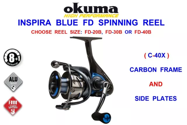OKUMA INSPIRA ISX 20W Spinning REEL £59.00 - PicClick UK