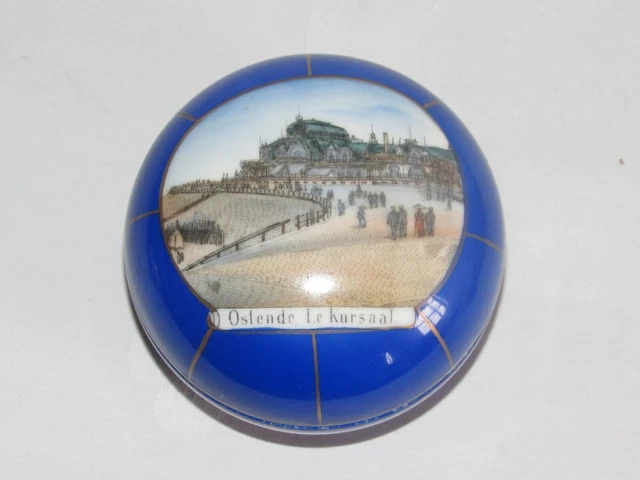 Boîte à Bijoux Porcelaine Goebel - Reproduction Tableau Claude Monet - Occasion