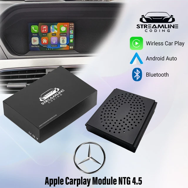 MERCEDES WIRELESS APPLE Carplay Android Auto Retrofit A B C NTG 4.5