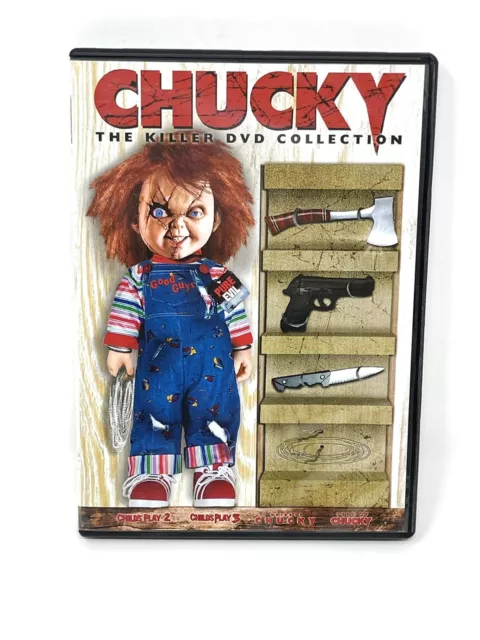 Chucky: The Killer DVD Collection (DVD, 2-Disc Set)  4 FILMS