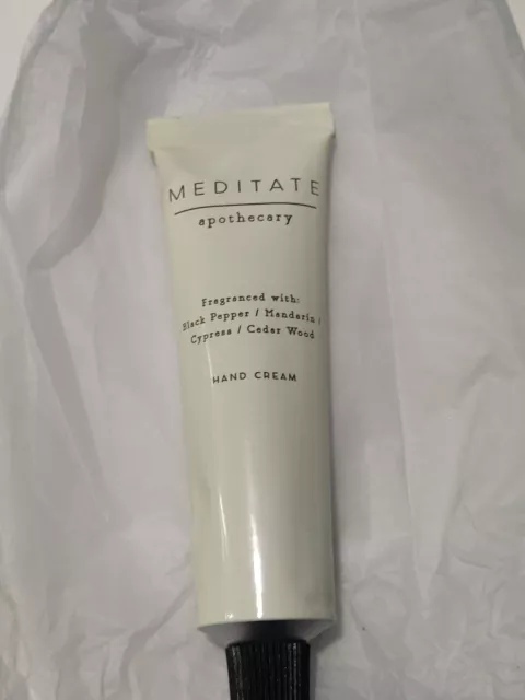 Marks and Spencer Meditate Apothecary Hand Cream - 30ml - New