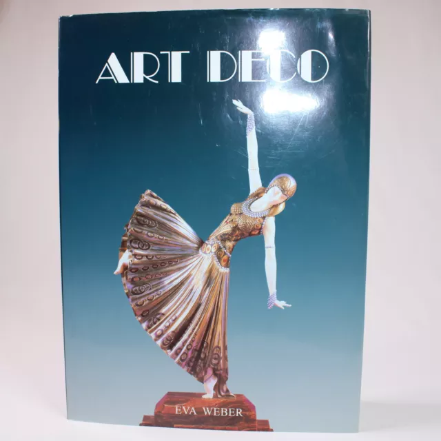 VINTAGE Gallery Of Art Art Deco By Eva Weber 1989 Hardcover Book With DJ VG Copy