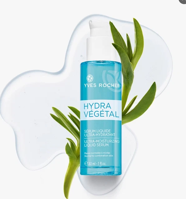 HYDRA VEGETAL MOISTURIZING Serum by YVES ROCHER 1 fl. oz/30 ml 62070 ...