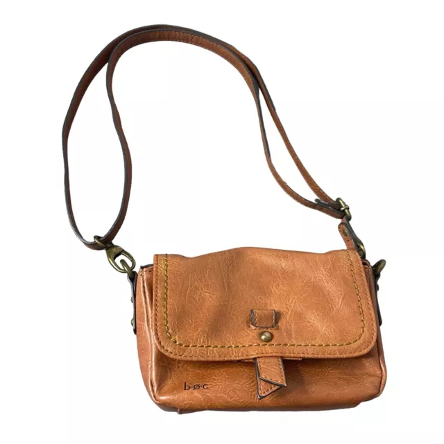 BOC Born Brown Crossbody Belt Bag Adjustable Small Purse Festival Travel