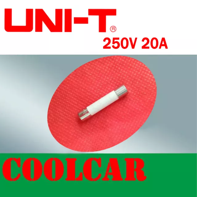 UNI-T 250V 20A Fast blow FUSE 20 x 5mm for UT890C+ UT890D Multimeter