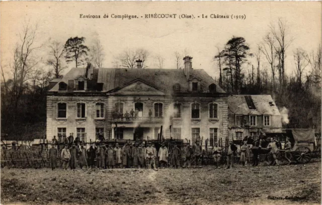 CPA AK Env. de COMPIEGNE - RIBECOURT - Le Chateau (259467)