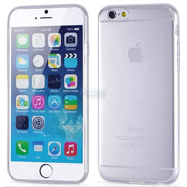 Ultra Thin Soft TPU Transparent Clear Skin Case Cover for iPhone 6S 4.7 Plus 5.5