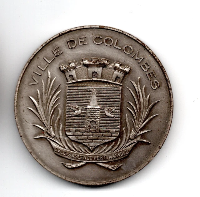 Médaille Rare Colombes 10 Mars 1895 – Sport France, Collection
