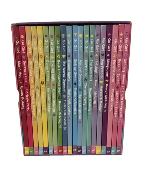 Go Girl The Ultimate Collection 20 Books Library Kids Slipcase Fun Gift Set VGC