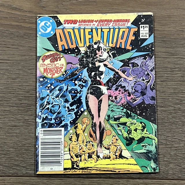 Adventure Comics #502 August 1983 Legion Of Super-Heroes digest