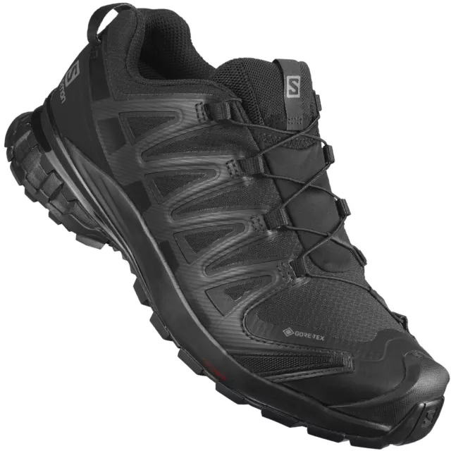 Salomon XA Pro 3D V8 GTX W Damen-Laufschuhe Freizeitschuhe Outdoorschuhe Schwarz